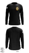 Navy Police Long Sleeve Performance Shirt 5