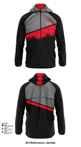 Windbreaker, Washington Track & Field, Track & Field, Teamtime, Team time, sublimation, custom sports apparel, team uniforms, spirit wear, spiritwear, sports uniforms, custom shirts, team store, custom team store, fundraiser sports, apparel fundraiser