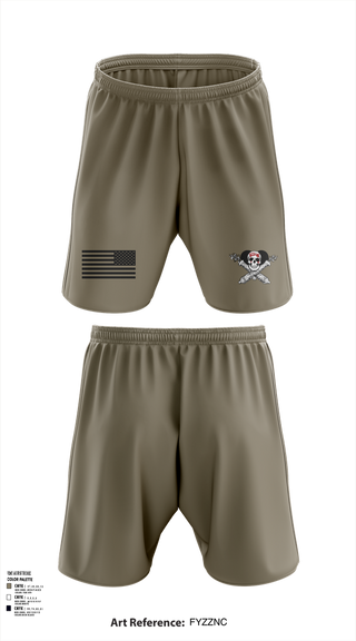 Athletic Shorts With Pockets, Fox 1-320th F-CO FAR, , Teamtime, Team time, sublimation, custom sports apparel, team uniforms, spirit wear, spiritwear, sports uniforms, custom shirts, team store, custom team store, fundraiser sports, apparel fundraiser
