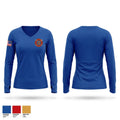 Waynesville VFD Women's Long Sleeve V-neck Shirt - 1