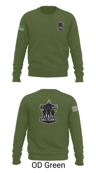 Crew Neck Sweatshirt, Sail team 6, , Teamtime, Team time, sublimation, custom sports apparel, team uniforms, spirit wear, spiritwear, sports uniforms, custom shirts, team store, custom team store, fundraiser sports, apparel fundraiser