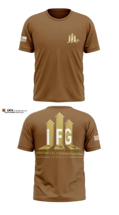 Infinite Financial Group Short Sleeve Performance Shirt - 100