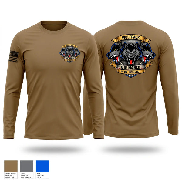 Long Sleeve Performance Shirt, 1-309th, Army, Teamtime, Team time, sublimation, custom sports apparel, team uniforms, spirit wear, spiritwear, sports uniforms, custom shirts, team store, custom team store, fundraiser sports, apparel fundraiser