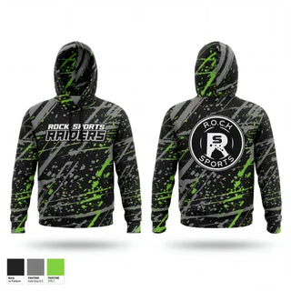 Hoodie, R.O.C.K. Sports Raiders, , Teamtime, Team time, sublimation, custom sports apparel, team uniforms, spirit wear, spiritwear, sports uniforms, custom shirts, team store, custom team store, fundraiser sports, apparel fundraiser