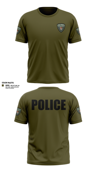 Short Sleeve Performance Shirt, Ohkay Owingeh Police Department, Police, Teamtime, Team time, sublimation, custom sports apparel, team uniforms, spirit wear, spiritwear, sports uniforms, custom shirts, team store, custom team store, fundraiser sports, apparel fundraiser