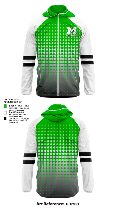 Monahans Loboes 90909476 Windbreaker - 1