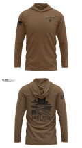 WILDCAT BATTALION Long Sleeve Hooded Sun Shirt - 11