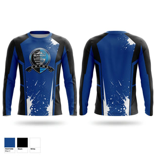 Long Sleeve Performance Shirt, BEAUMONT EXTRA, Men's Soccer, Teamtime, Team time, sublimation, custom sports apparel, team uniforms, spirit wear, spiritwear, sports uniforms, custom shirts, team store, custom team store, fundraiser sports, apparel fundraiser