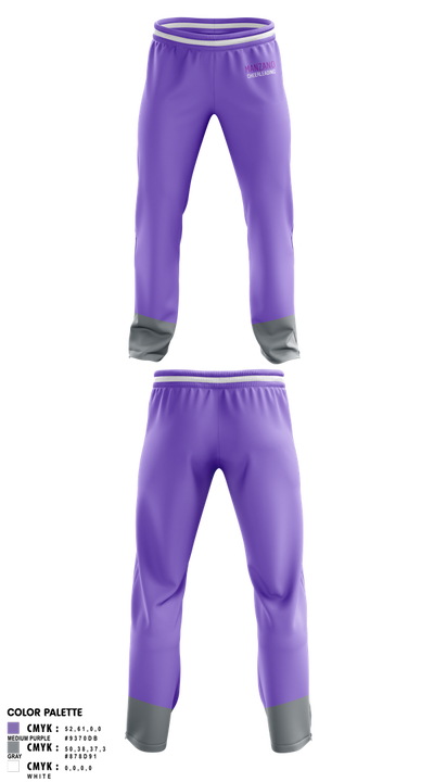 Manzano Monarchs 3701544 Sweatpants - 1