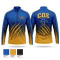 C.O.E Blue Panthers 82032063 Quarter Zip Jacket - 2