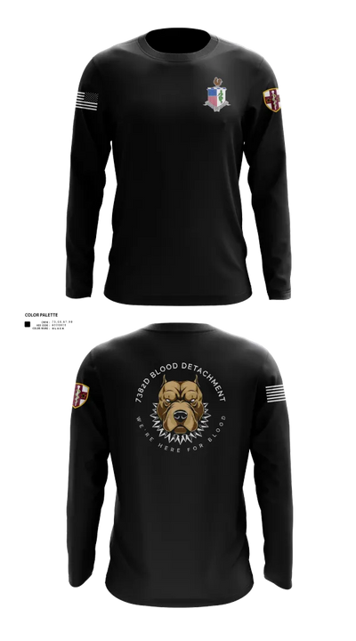 7236 Medical Support Unit 23700208 Long Sleeve Performance Shirt 21