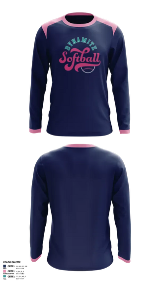 Long Sleeve Performance Shirt, Dynamite, Softball, Teamtime, Team time, sublimation, custom sports apparel, team uniforms, spirit wear, spiritwear, sports uniforms, custom shirts, team store, custom team store, fundraiser sports, apparel fundraiser