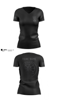 D-2 CTF Defender Women's Short Sleeve V-neck Shirt - 2