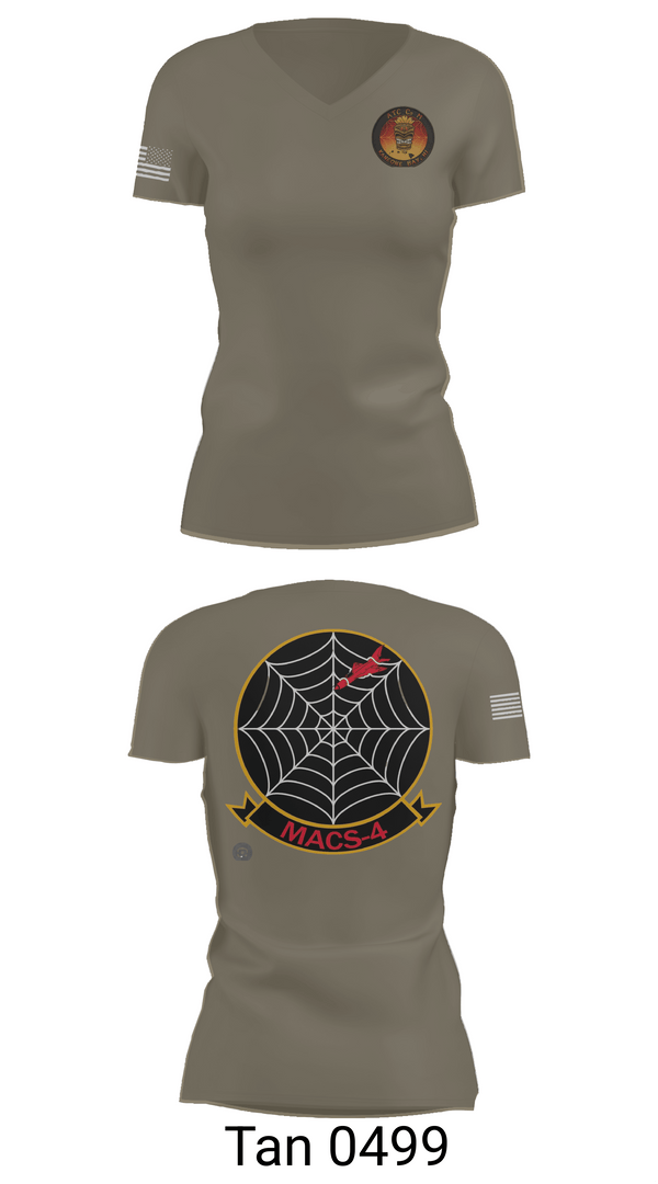 Womens Short Sleeve Vneck Shirt, Air Traffic Control Company M, Marines, Teamtime, Team time, sublimation, custom sports apparel, team uniforms, spirit wear, spiritwear, sports uniforms, custom shirts, team store, custom team store, fundraiser sports, apparel fundraiser