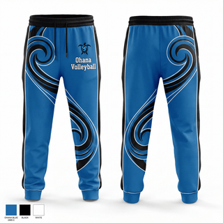 Sweatpants, Ohana Volleyball, Women's Volleyball, Teamtime, Team time, sublimation, custom sports apparel, team uniforms, spirit wear, spiritwear, sports uniforms, custom shirts, team store, custom team store, fundraiser sports, apparel fundraiser