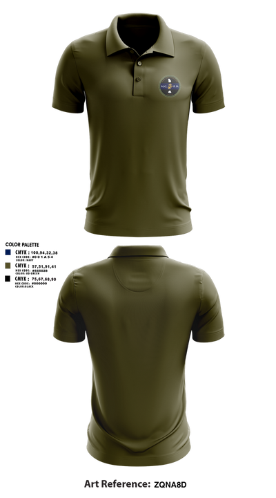 MCPD Albany. 69051575 Short Sleeve Performance Polo - 2