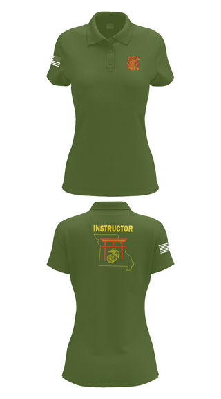 Womens Short Sleeve Performance Polo, BEER, Marines, Teamtime, Team time, sublimation, custom sports apparel, team uniforms, spirit wear, spiritwear, sports uniforms, custom shirts, team store, custom team store, fundraiser sports, apparel fundraiser