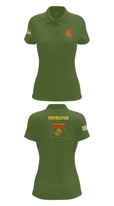 BEER 35985553 Women's Short Sleeve Performance Polo  - 55