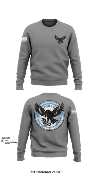 Crew Neck Sweatshirt, Critical Incident Intelligence Unit, , Teamtime, Team time, sublimation, custom sports apparel, team uniforms, spirit wear, spiritwear, sports uniforms, custom shirts, team store, custom team store, fundraiser sports, apparel fundraiser
