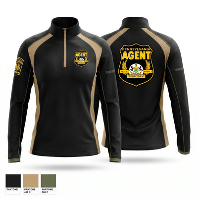 Pennsylvania state agent Quarter Zip Jacket - 1