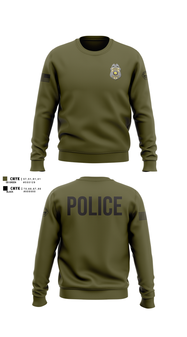 Crew Neck Sweatshirt, Shirley Police Department, Police, Teamtime, Team time, sublimation, custom sports apparel, team uniforms, spirit wear, spiritwear, sports uniforms, custom shirts, team store, custom team store, fundraiser sports, apparel fundraiser