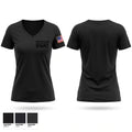 Ketchikan Police Department SWAT Women's Short Sleeve V-neck Shirt - 1