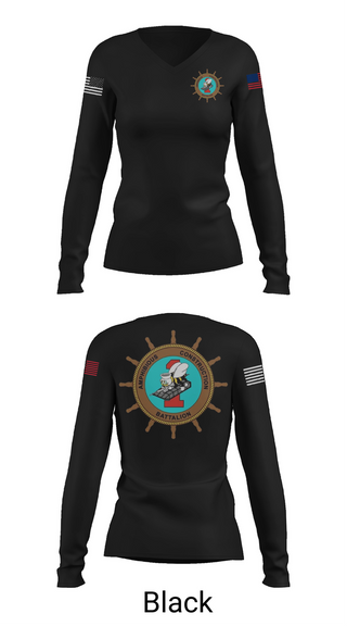 Womens Long Sleeve Vneck Shirt, ACB-1, , Teamtime, Team time, sublimation, custom sports apparel, team uniforms, spirit wear, spiritwear, sports uniforms, custom shirts, team store, custom team store, fundraiser sports, apparel fundraiser