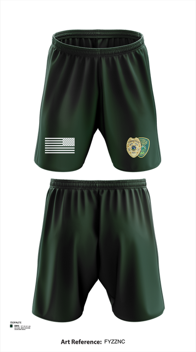 Corrections 37001548 Athletic Shorts With Pockets - 102