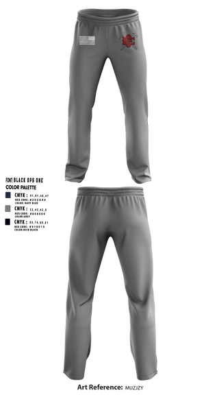 Sweatpants, East Side Fire Department (Belleville), Fire Department, Teamtime, Team time, sublimation, custom sports apparel, team uniforms, spirit wear, spiritwear, sports uniforms, custom shirts, team store, custom team store, fundraiser sports, apparel fundraiser