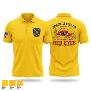 Short Sleeve Performance Polo, Goodwill Hose Co. 3 Station 7, Fire Department, Teamtime, Team time, sublimation, custom sports apparel, team uniforms, spirit wear, spiritwear, sports uniforms, custom shirts, team store, custom team store, fundraiser sports, apparel fundraiser