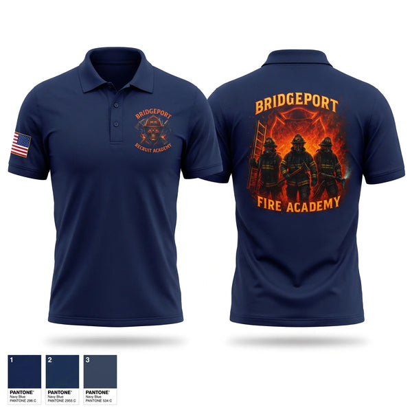 Short Sleeve Performance Polo, Ladder 5, Fire Department, Teamtime, Team time, sublimation, custom sports apparel, team uniforms, spirit wear, spiritwear, sports uniforms, custom shirts, team store, custom team store, fundraiser sports, apparel fundraiser