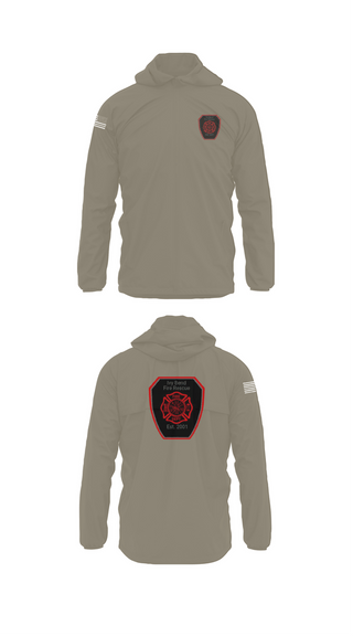 Windbreaker, Ivy Bend Fire and Rescue, Fire Department, Teamtime, Team time, sublimation, custom sports apparel, team uniforms, spirit wear, spiritwear, sports uniforms, custom shirts, team store, custom team store, fundraiser sports, apparel fundraiser