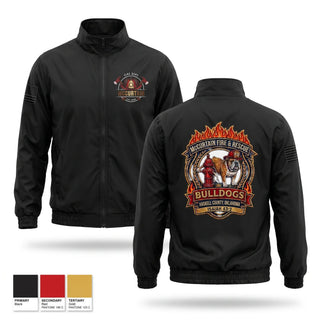 Windbreaker, McCurtain VFD, Fire Department, Teamtime, Team time, sublimation, custom sports apparel, team uniforms, spirit wear, spiritwear, sports uniforms, custom shirts, team store, custom team store, fundraiser sports, apparel fundraiser