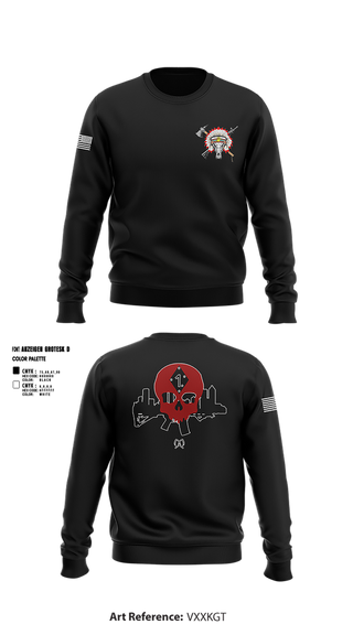 Crew Neck Sweatshirt, Blackfoot, , Teamtime, Team time, sublimation, custom sports apparel, team uniforms, spirit wear, spiritwear, sports uniforms, custom shirts, team store, custom team store, fundraiser sports, apparel fundraiser