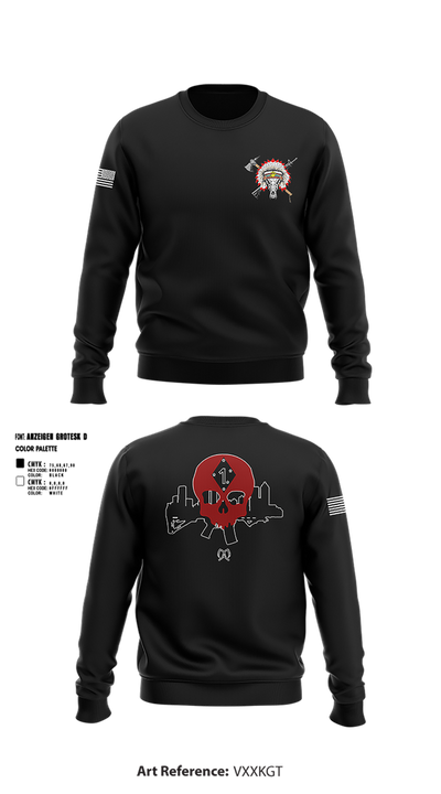 Blackfoot 25771911 Crew Neck Sweatshirt - 6