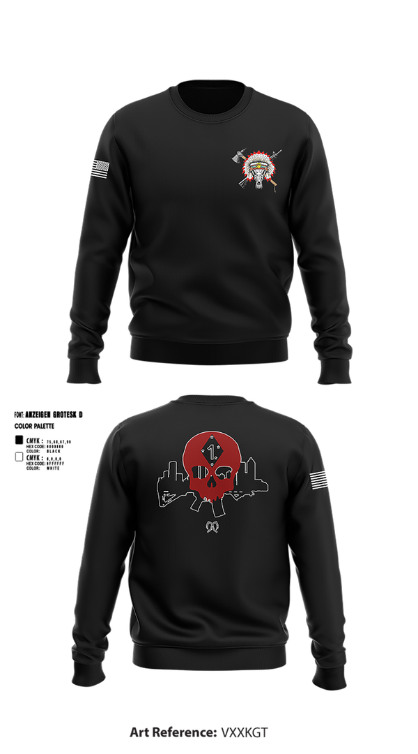 Crew Neck Sweatshirt, Blackfoot, , Teamtime, Team time, sublimation, custom sports apparel, team uniforms, spirit wear, spiritwear, sports uniforms, custom shirts, team store, custom team store, fundraiser sports, apparel fundraiser