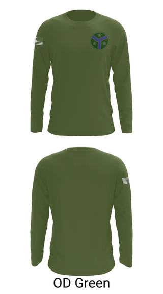 Long Sleeve Performance Shirt, 278th Armored Cavalry Regiment, National Guard, Teamtime, Team time, sublimation, custom sports apparel, team uniforms, spirit wear, spiritwear, sports uniforms, custom shirts, team store, custom team store, fundraiser sports, apparel fundraiser