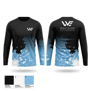 Long Sleeve Performance Shirt, Westside Elite Athletics, Spirit Store, Teamtime, Team time, sublimation, custom sports apparel, team uniforms, spirit wear, spiritwear, sports uniforms, custom shirts, team store, custom team store, fundraiser sports, apparel fundraiser