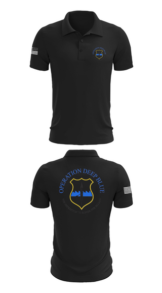 Short Sleeve Performance Polo, Operation Deep Blue, , Teamtime, Team time, sublimation, custom sports apparel, team uniforms, spirit wear, spiritwear, sports uniforms, custom shirts, team store, custom team store, fundraiser sports, apparel fundraiser