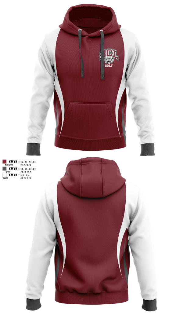 Hoodie, Bishop Conaty - Our Lady of Loretto Golf, Golf, Teamtime, Team time, sublimation, custom sports apparel, team uniforms, spirit wear, spiritwear, sports uniforms, custom shirts, team store, custom team store, fundraiser sports, apparel fundraiser