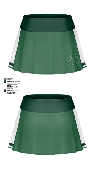 Skort, Cass Technical High School Girls Varsity Tennis Team, Tennis, Teamtime, Team time, sublimation, custom sports apparel, team uniforms, spirit wear, spiritwear, sports uniforms, custom shirts, team store, custom team store, fundraiser sports, apparel fundraiser