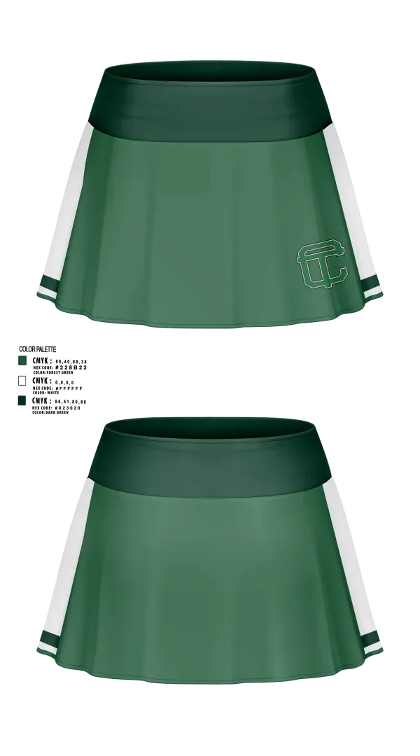 Skort, Cass Technical High School Girls Varsity Tennis Team, Tennis, Teamtime, Team time, sublimation, custom sports apparel, team uniforms, spirit wear, spiritwear, sports uniforms, custom shirts, team store, custom team store, fundraiser sports, apparel fundraiser
