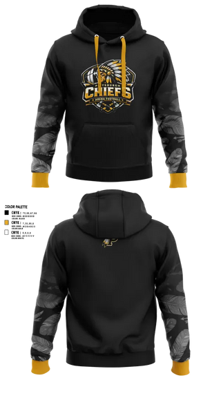 Hoodie, Pittsburgh Chiefs, , Teamtime, Team time, sublimation, custom sports apparel, team uniforms, spirit wear, spiritwear, sports uniforms, custom shirts, team store, custom team store, fundraiser sports, apparel fundraiser