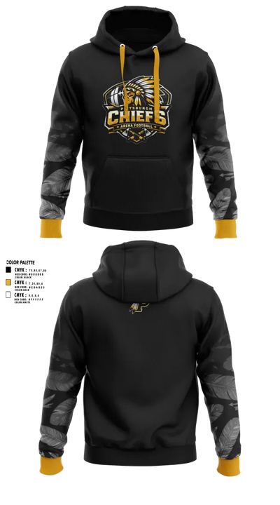 Pittsburgh Chiefs 90737698 Hoodie - 3