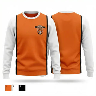 Crew Neck Sweatshirt, Longhorns, Men's Soccer, Teamtime, Team time, sublimation, custom sports apparel, team uniforms, spirit wear, spiritwear, sports uniforms, custom shirts, team store, custom team store, fundraiser sports, apparel fundraiser