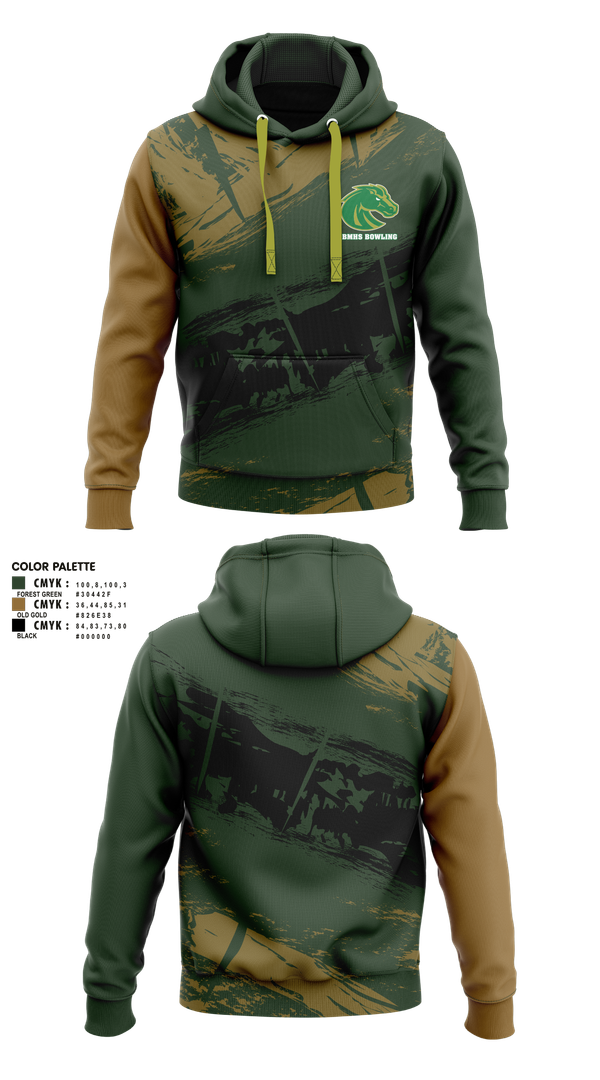 Hoodie, BMHS, Bowling, Teamtime, Team time, sublimation, custom sports apparel, team uniforms, spirit wear, spiritwear, sports uniforms, custom shirts, team store, custom team store, fundraiser sports, apparel fundraiser