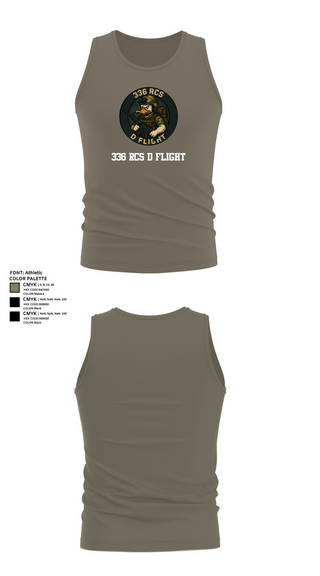 Tank Top, 336 RCS D Flight, , Teamtime, Team time, sublimation, custom sports apparel, team uniforms, spirit wear, spiritwear, sports uniforms, custom shirts, team store, custom team store, fundraiser sports, apparel fundraiser