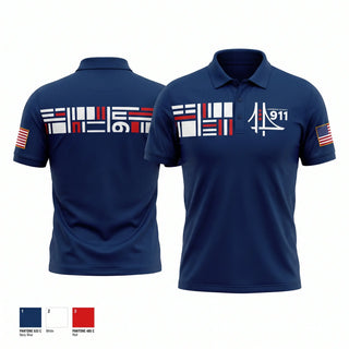 Short Sleeve Performance Polo, Lawrence County 911, Police, Teamtime, Team time, sublimation, custom sports apparel, team uniforms, spirit wear, spiritwear, sports uniforms, custom shirts, team store, custom team store, fundraiser sports, apparel fundraiser