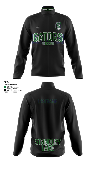 STANDLEY LAKE HS GIRLS SOCCER 23167606 Fleece Jacket - 5