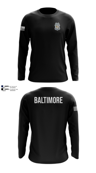 Long Sleeve Performance Shirt, team name, Police, Teamtime, Team time, sublimation, custom sports apparel, team uniforms, spirit wear, spiritwear, sports uniforms, custom shirts, team store, custom team store, fundraiser sports, apparel fundraiser